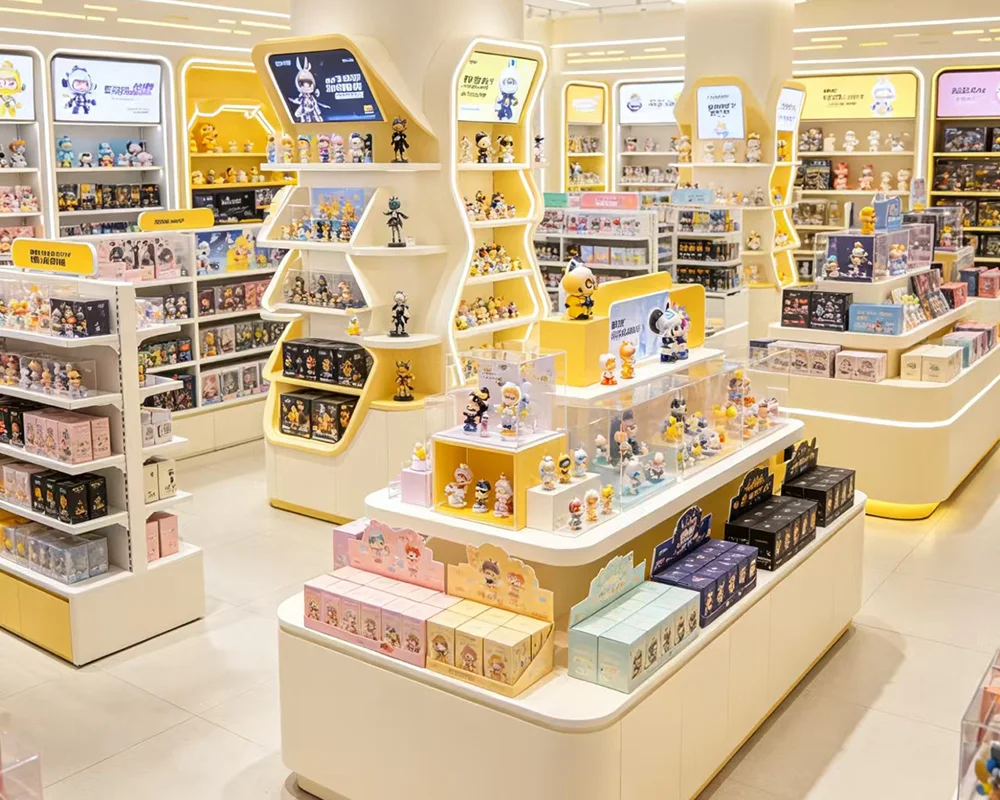 整店货架陈列方案实景